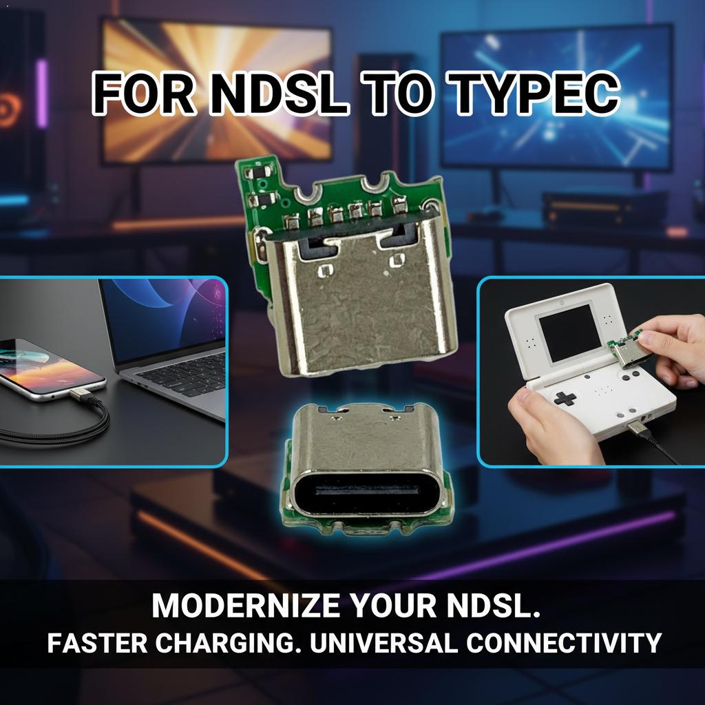 Gaming Console Type - For NDSL Game Consoles Compatible USB-C