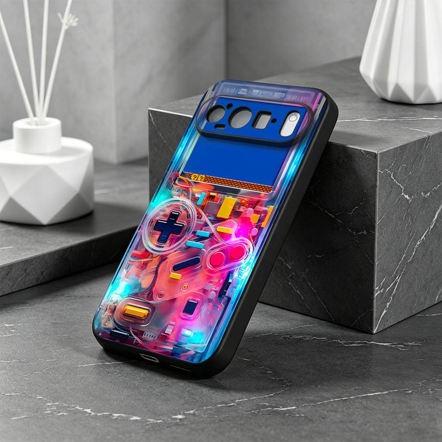 Gaming Console Logo - Funda Phone Cover Case for Google