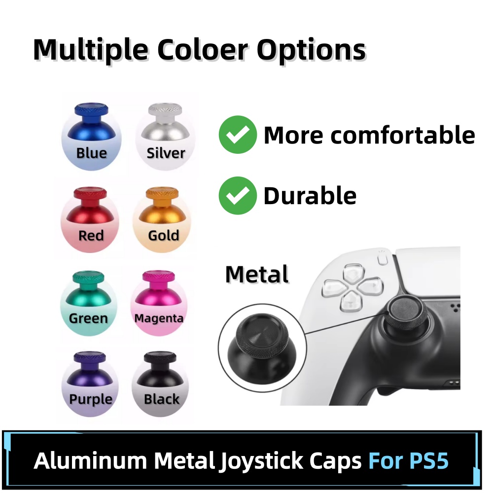 Thumb Grip Joystick - 2pcs Joystick Cap for PS5 Game