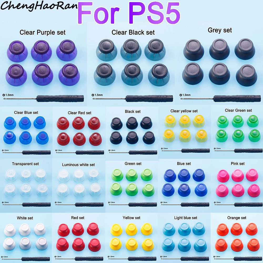 Thumb Grip Joystick - 1 Set For PS5 Thumbstick Grip