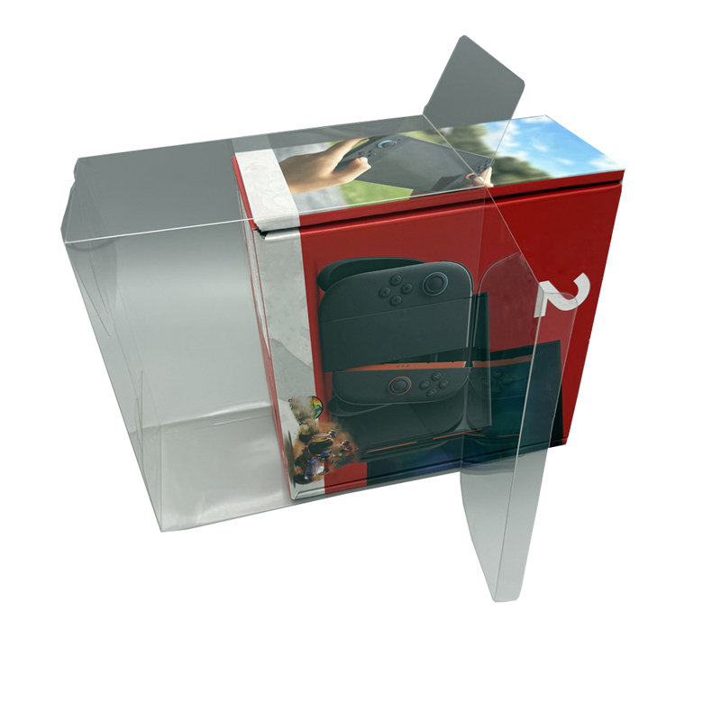 Gaming Console Display Case - Clear Protection Box for NS2 for