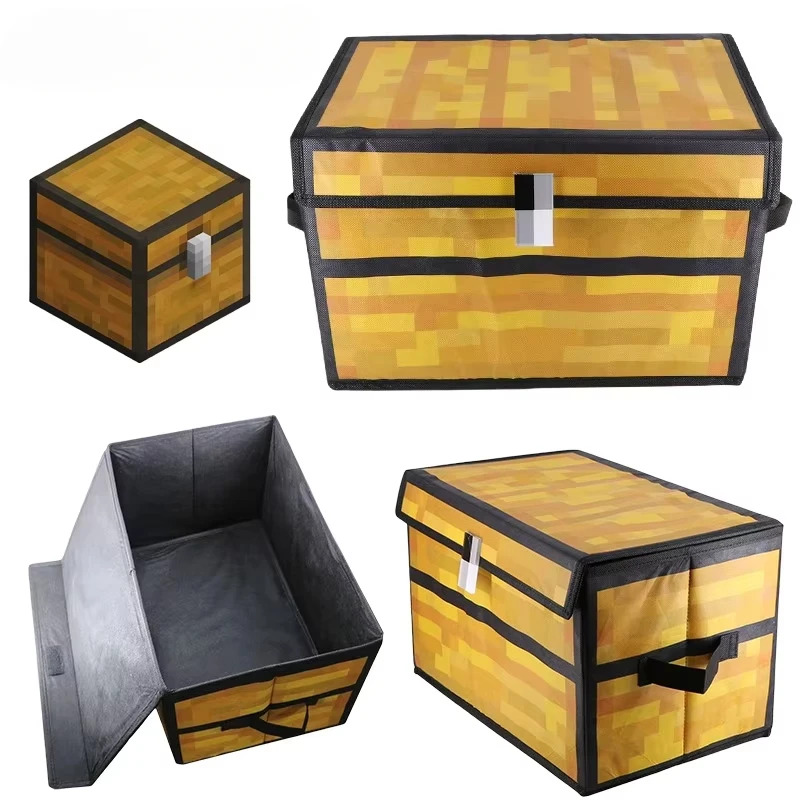 Gaming Console With Minecraft - MineCraftion Chest Storage Box Large Capacity