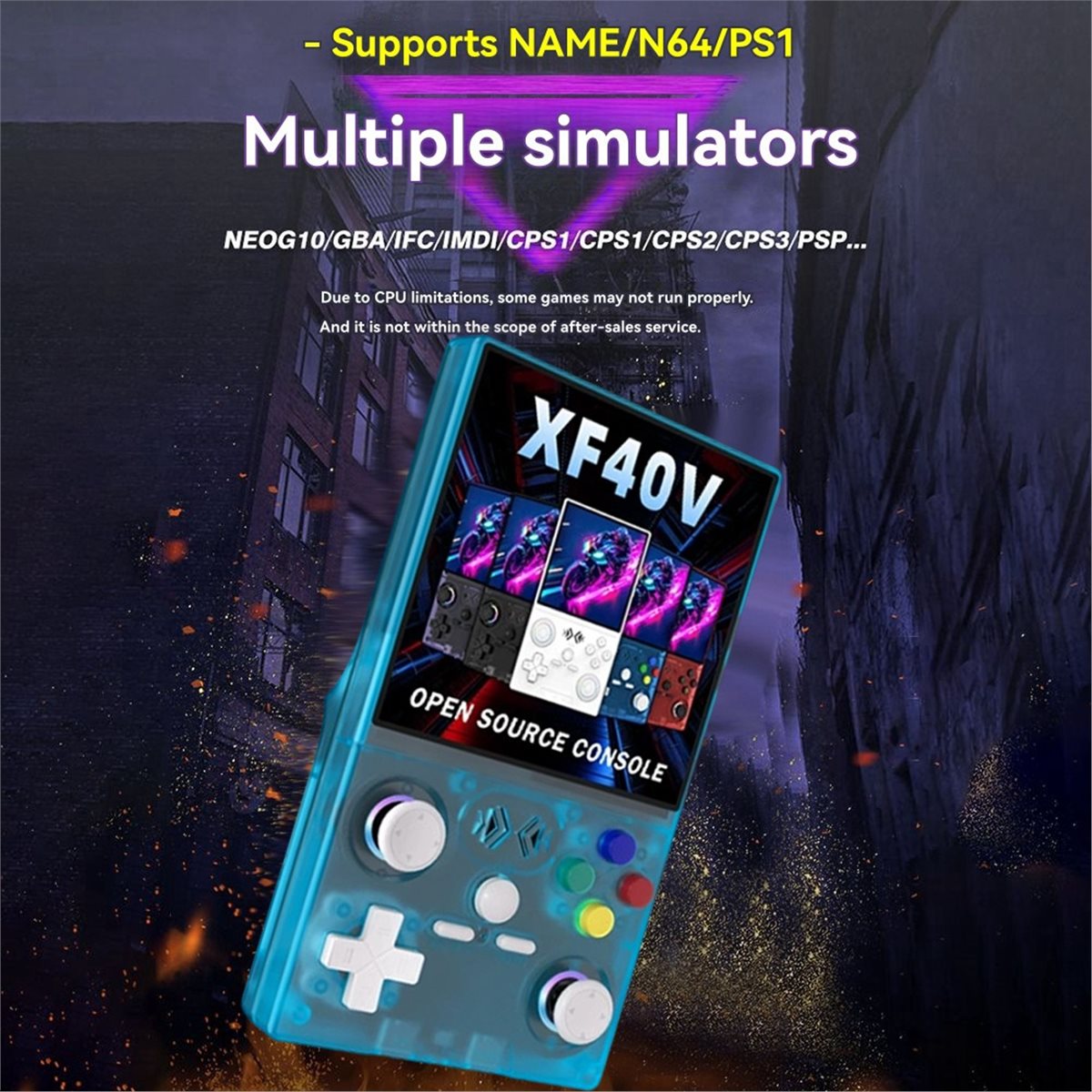 Gaming Console Linux - A86G NEW XF40V Retro Handheld Game