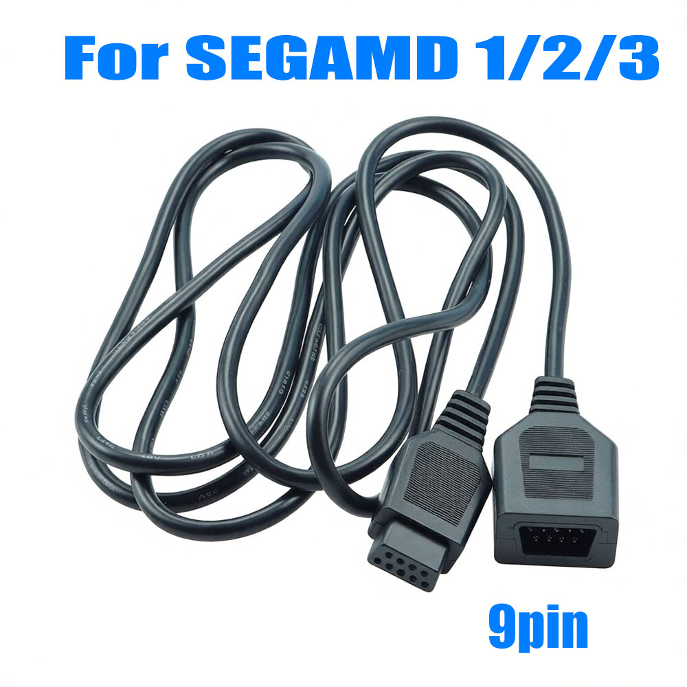 Gaming Console Generations - SEGAMD1/2/3 Generation 16 Bit 9-Pin 9P