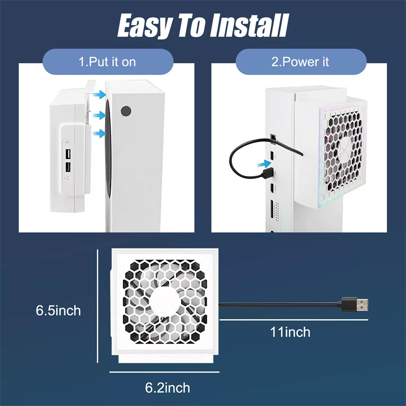 LED Cooling Fan Atmosphere Lig - Gaming Console Xbox One recension och pris