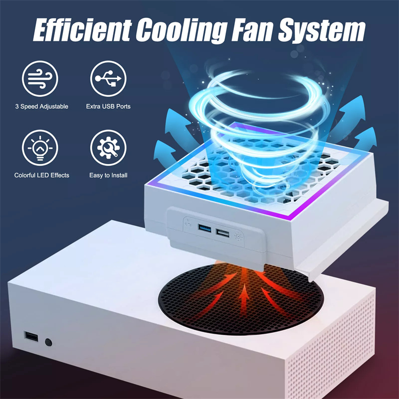 LED Cooling Fan Atmosphere Lig - Gaming Console Xbox One recension och pris