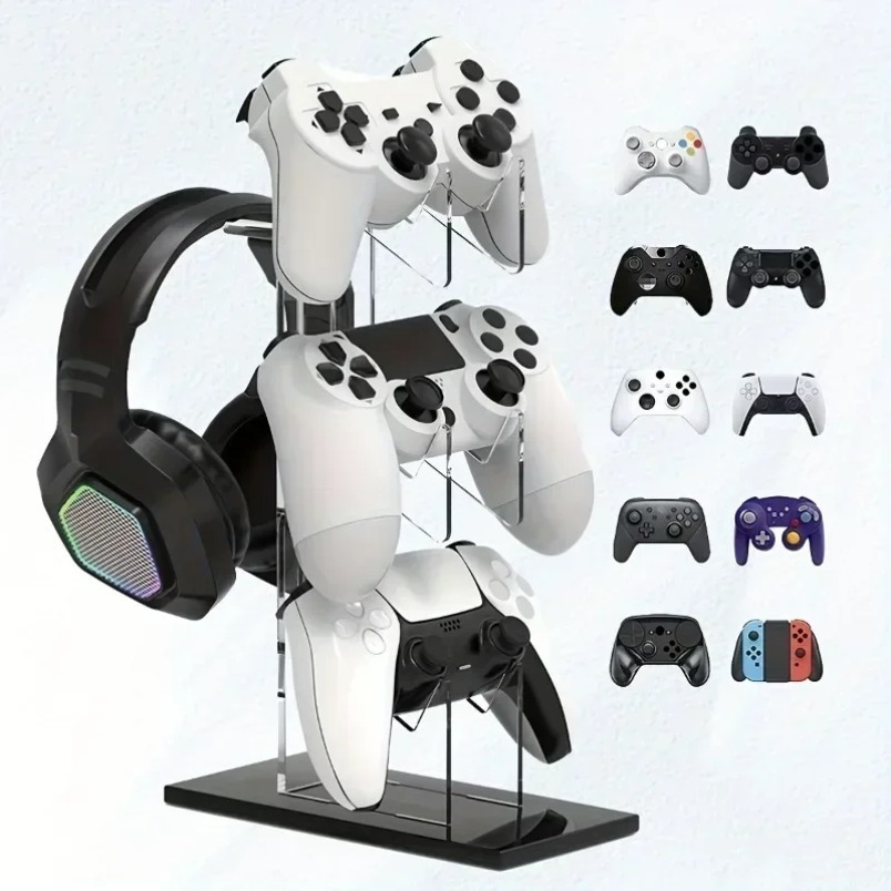 Gamepad Stand 3 Tier Headset H - Gaming Console Headset recension och pris