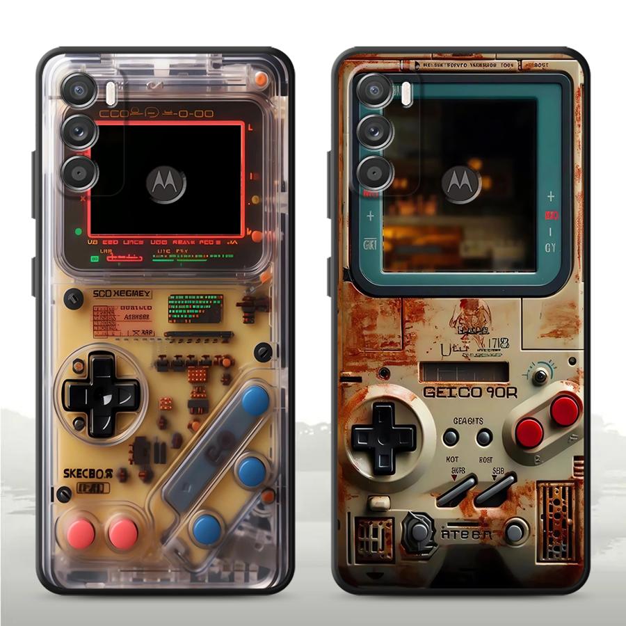 Retro Gaming Console Case for  - Gaming Console Logo recension och pris