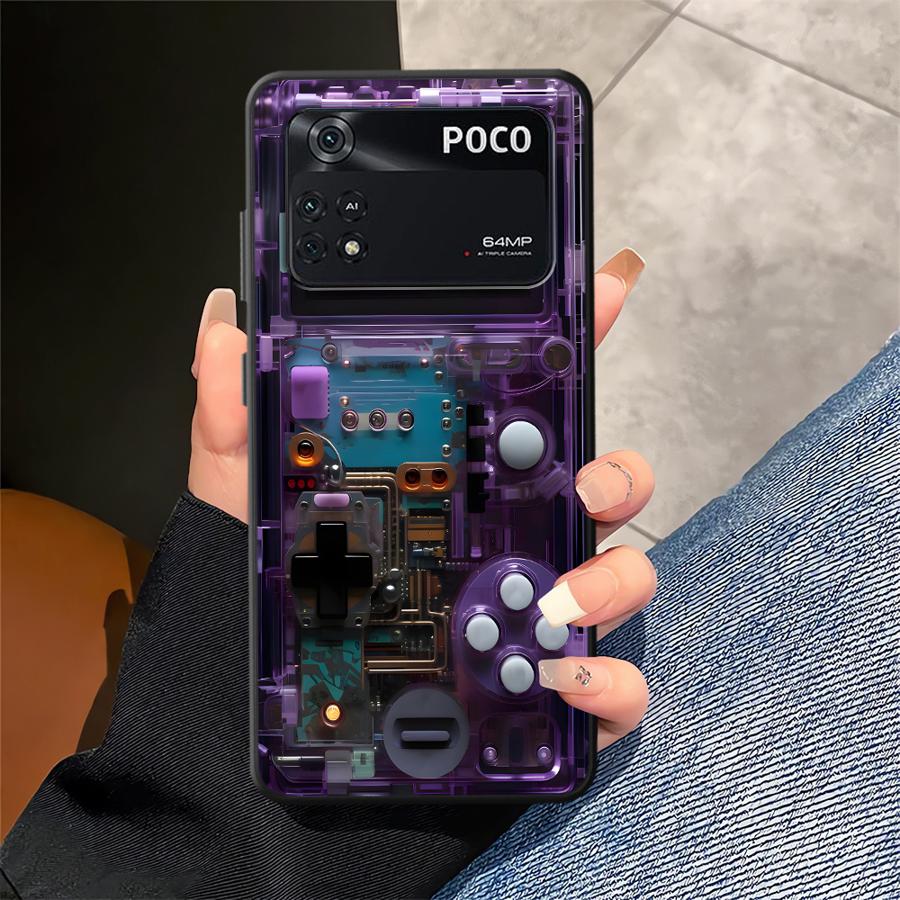 Case for Xiaomi Poco X3 X4 X5  - Gaming Console Logo recension och pris