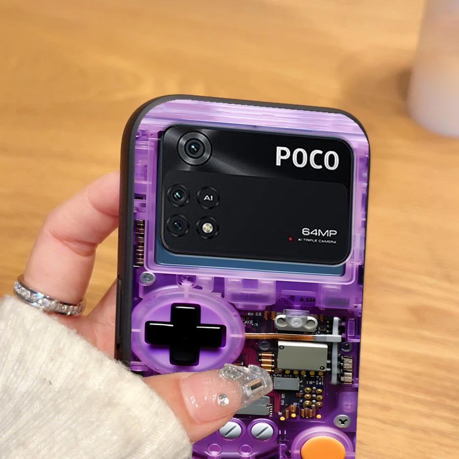 Case for Xiaomi Poco X3 X4 X5  - Gaming Console Logo recension och pris