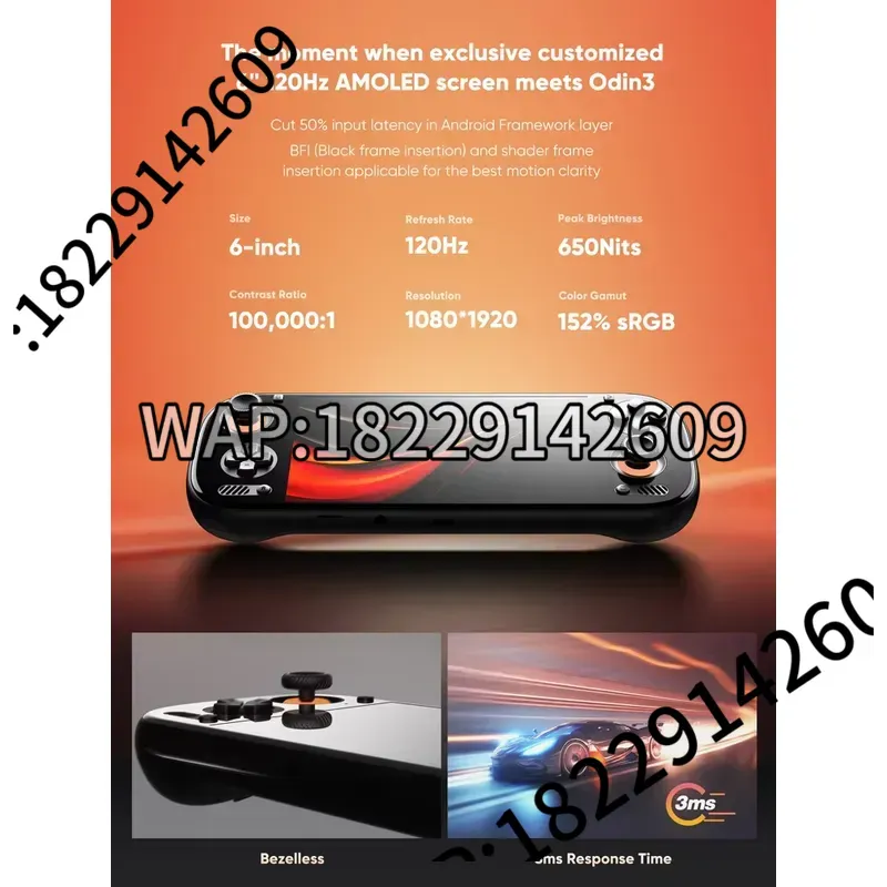 AYN Odin 3 Gaming Console Hand - Gaming Consoles recension och pris