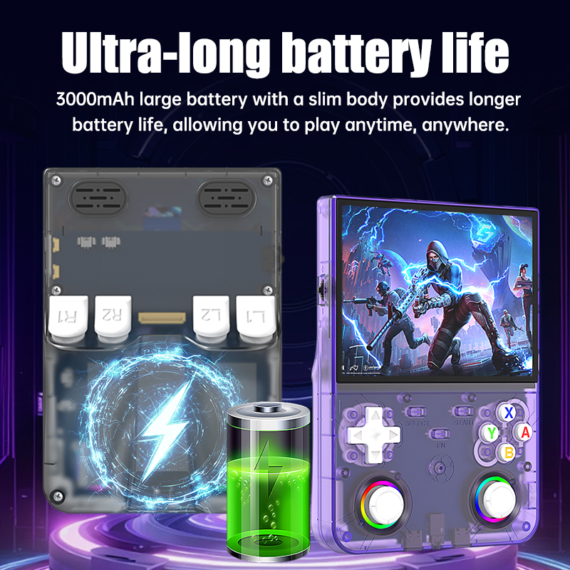 New R36 Ultra X Handheld Retro - Gaming Console Linux recension och pris