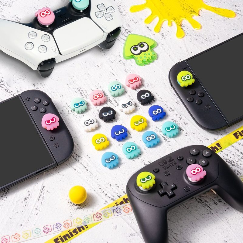 Thumb Grip Caps Splatoon Squid - Thumb Grip Joystick recension och pris