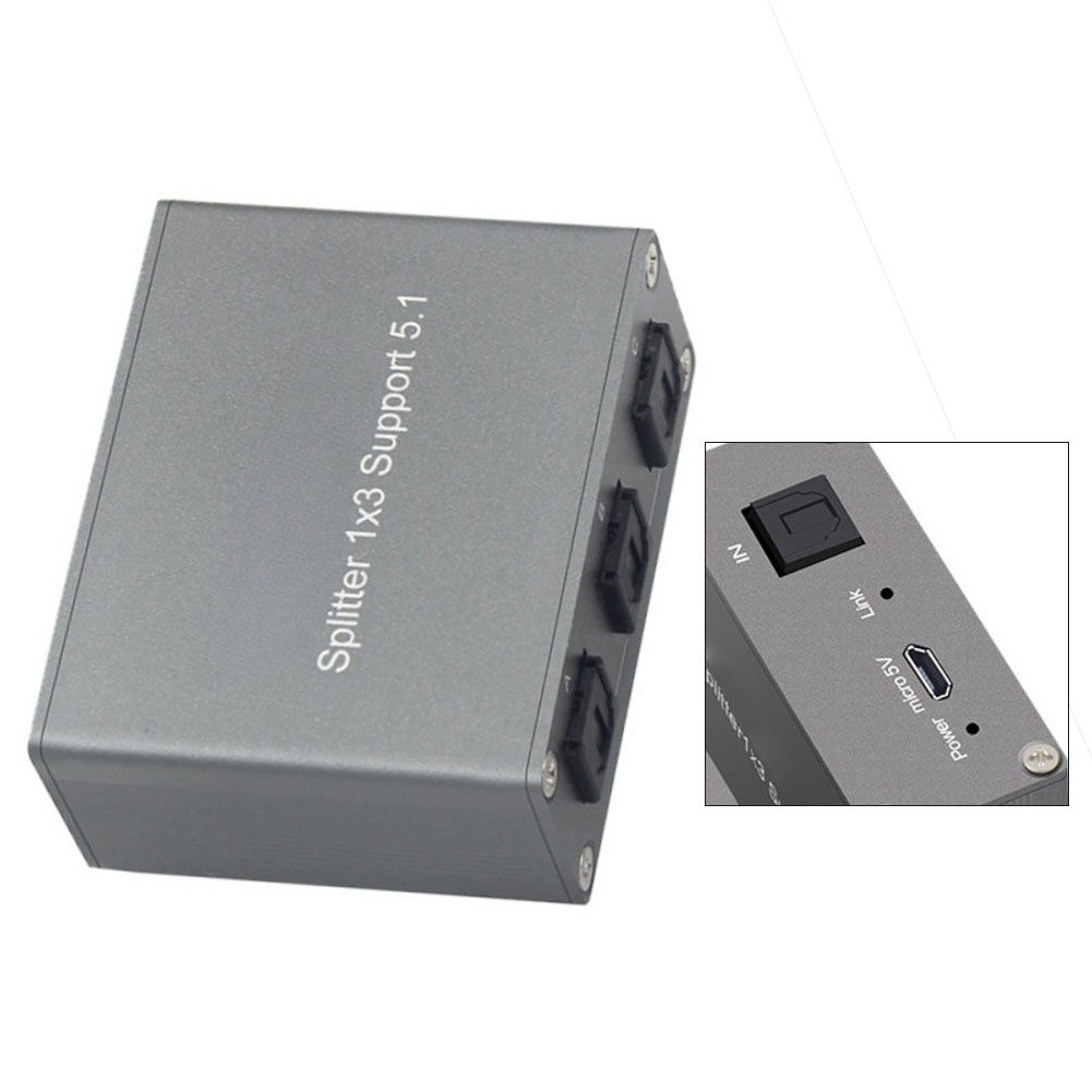 1PCS Digital Audio Splitter 1x - Gaming Console For Tv Xbox recension och pris