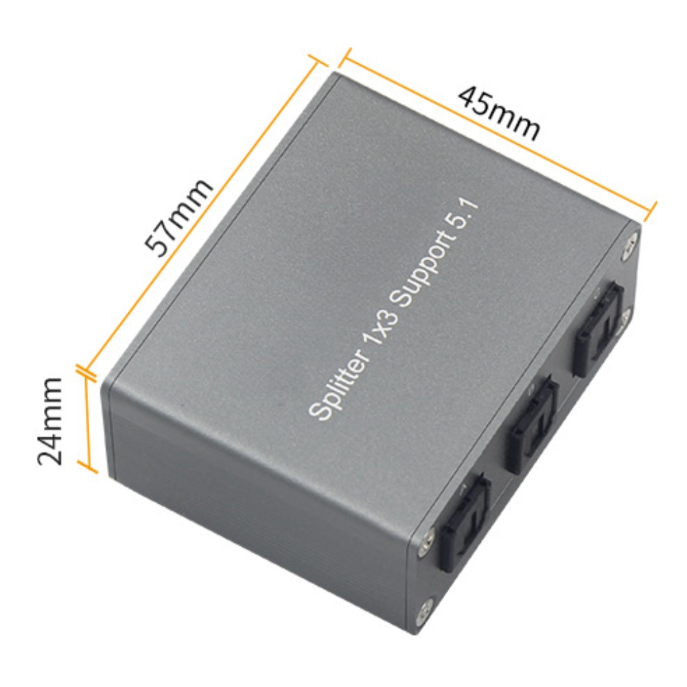 1PCS Digital Audio Splitter 1x - Gaming Console For Tv Xbox recension och pris