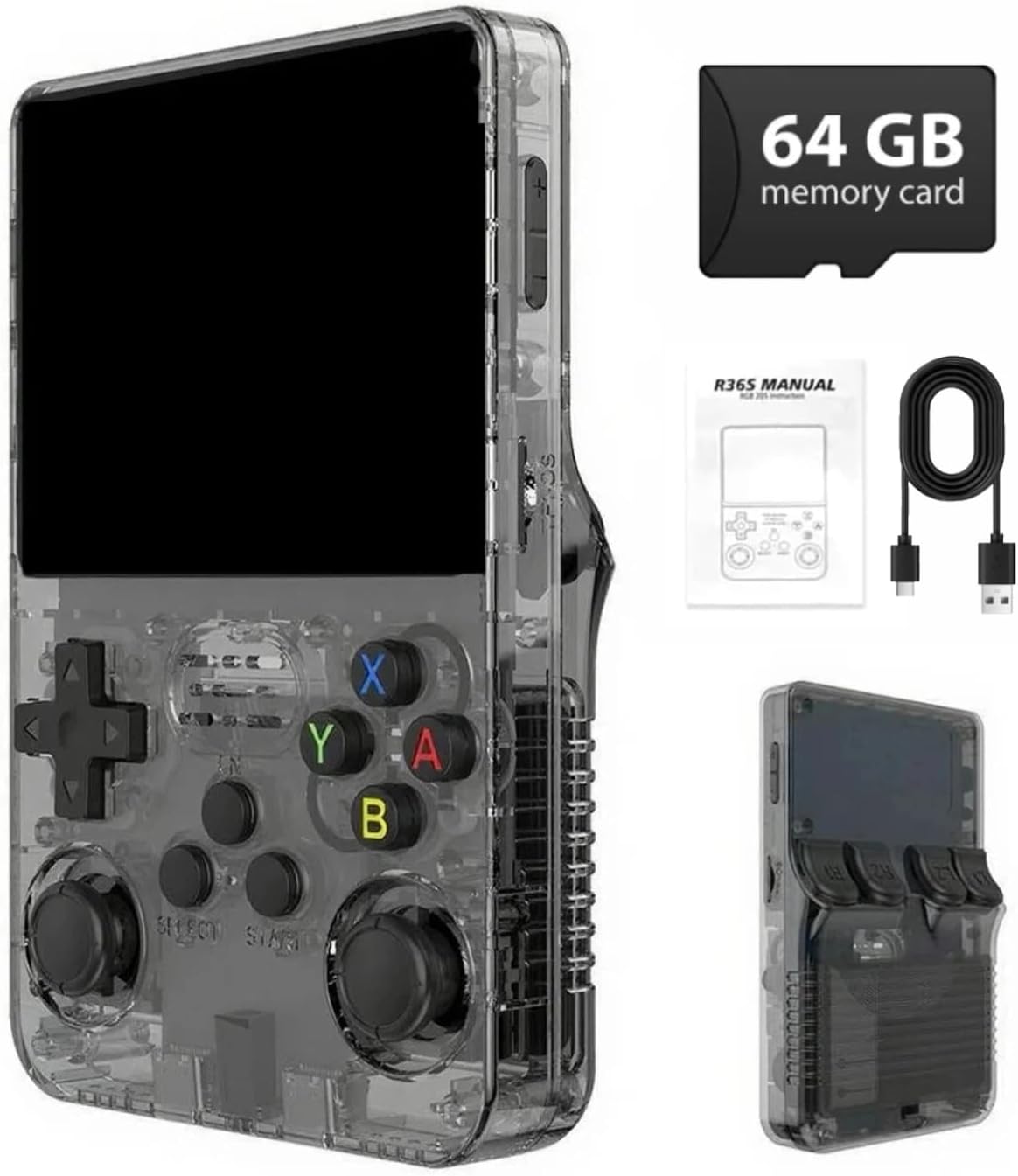 R36S Retro Games Console 3.5-I - Gaming Console Linux recension och pris