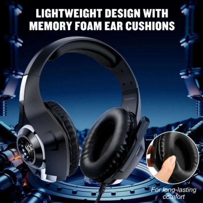 Wired Gaming Headphones with M - Gaming Console Headset recension och pris
