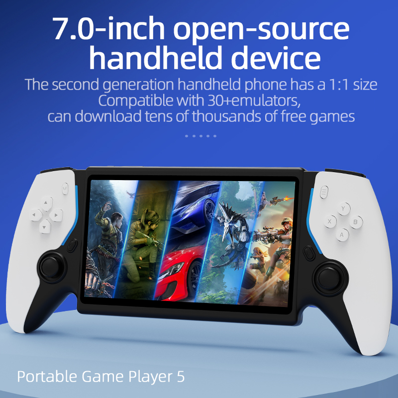 HC8000 Retro Gaming Handheld 7 - Gaming Console Linux recension och pris