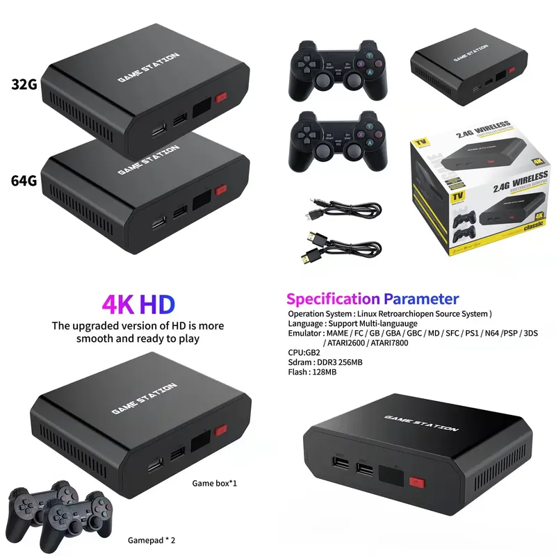M8plus HD Video Game Console B - Gaming Consoles recension och pris