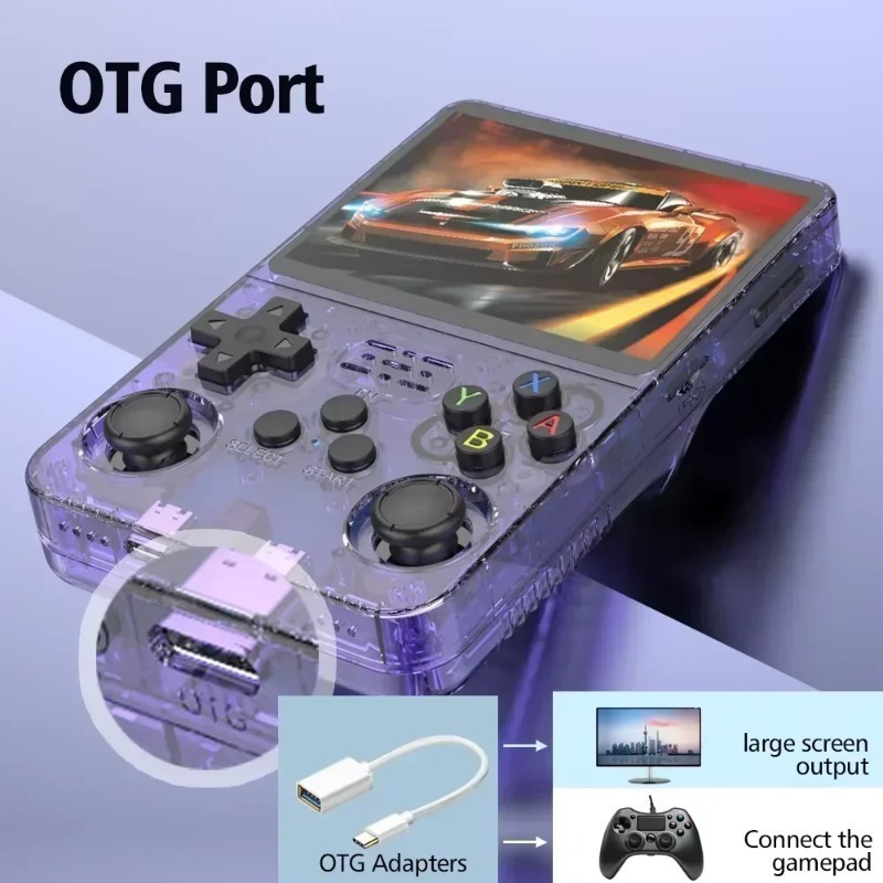 Portable R36S R36H Retro Gamin - Gaming Console Linux recension och pris