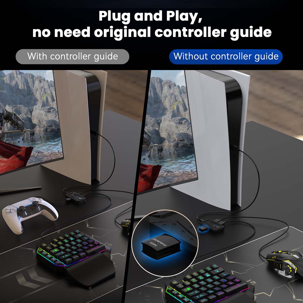 for PS5 Gaming Keyboard Mouse  - Gaming Console Type recension och pris