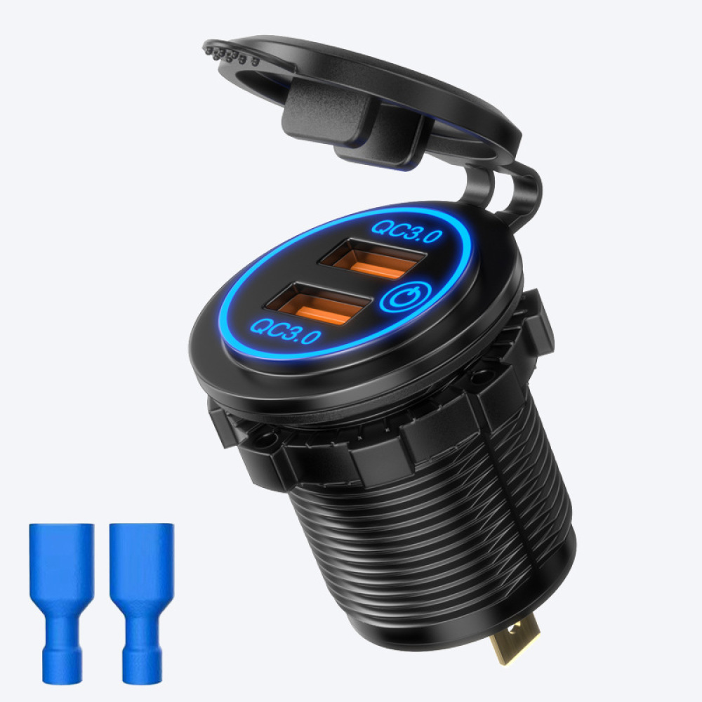 Dual USB Motorcycle Charger PD - Gaming Console Type recension och pris
