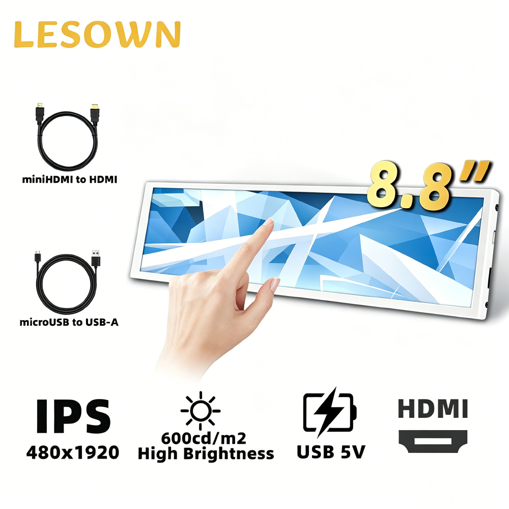 LESOWN 8.8 Inch Mini Stretched - Gaming Console Display Case recension och pris