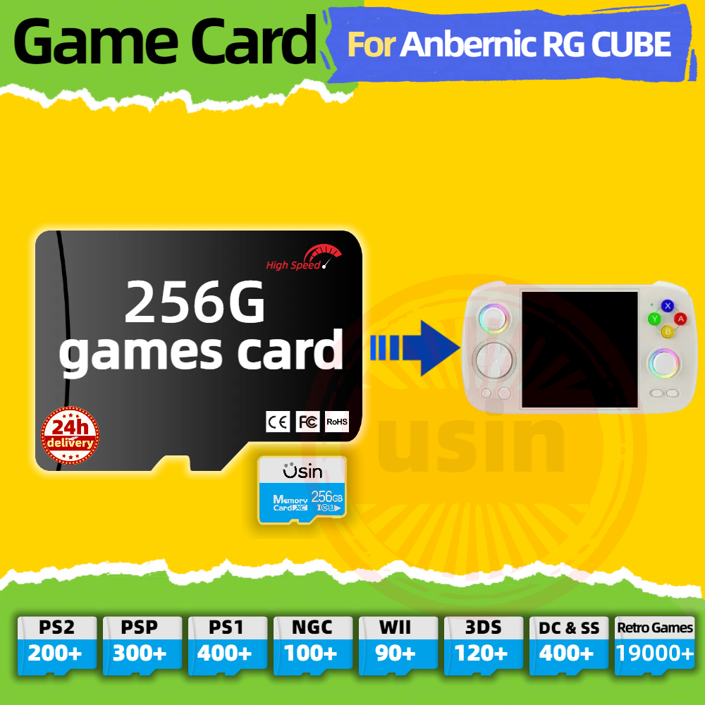 Game Card For Anbernic RG CUBE - Gaming Console Cube recension och pris