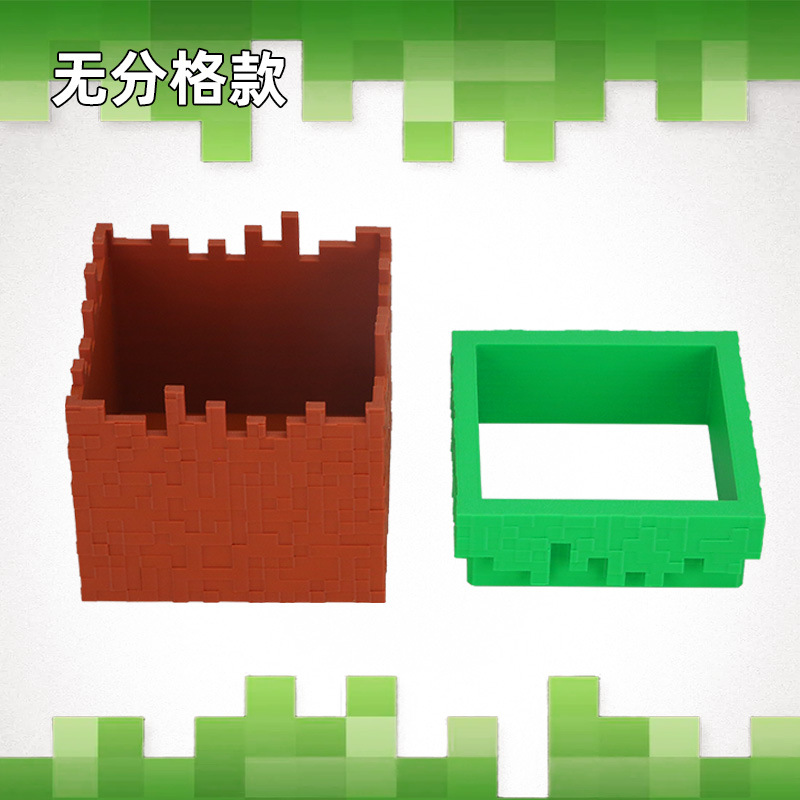 10cm Minecraft Grass Cube Them - Gaming Console With Minecraft recension och pris