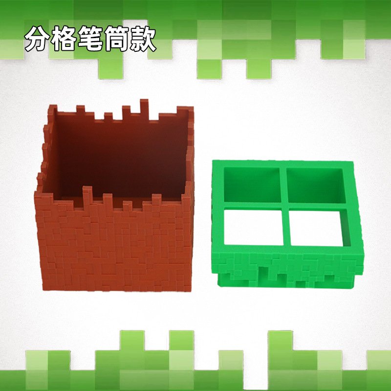 10cm Minecraft Grass Cube Them - Gaming Console With Minecraft recension och pris