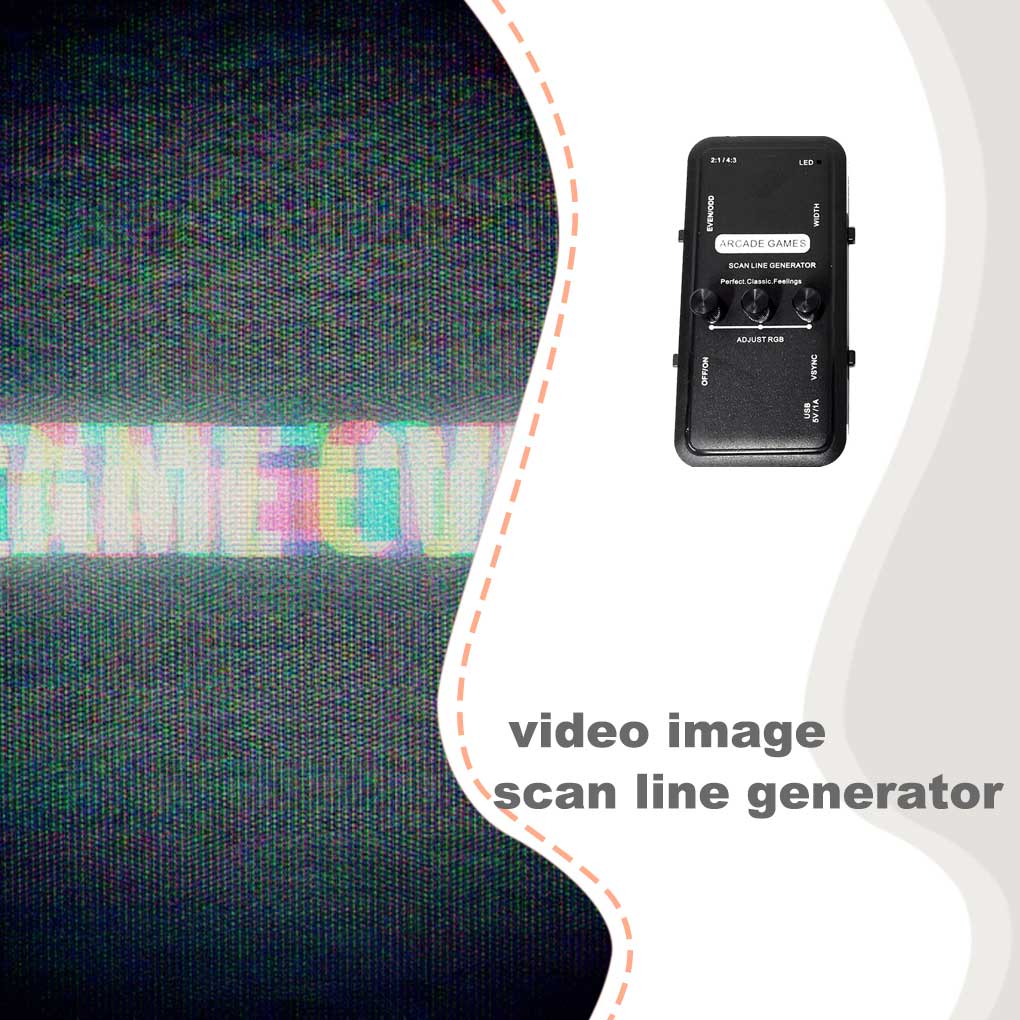 Adjustable Scanline Generator  - Gaming Console Generations recension och pris