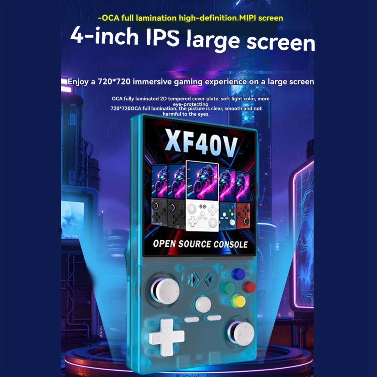 A86G NEW XF40V Retro Handheld  - Gaming Console Linux recension och pris