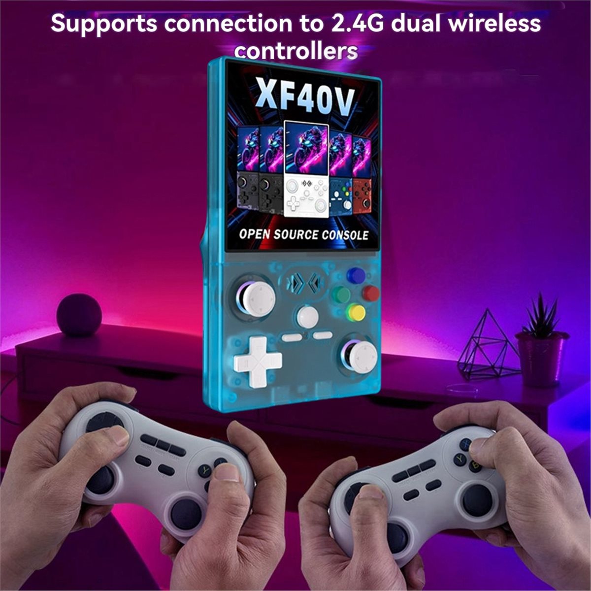A86G NEW XF40V Retro Handheld  - Gaming Console Linux recension och pris