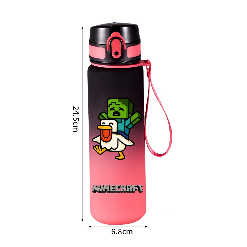 650ml Minecraft Water Bottle f - Gaming Console With Minecraft recension och pris