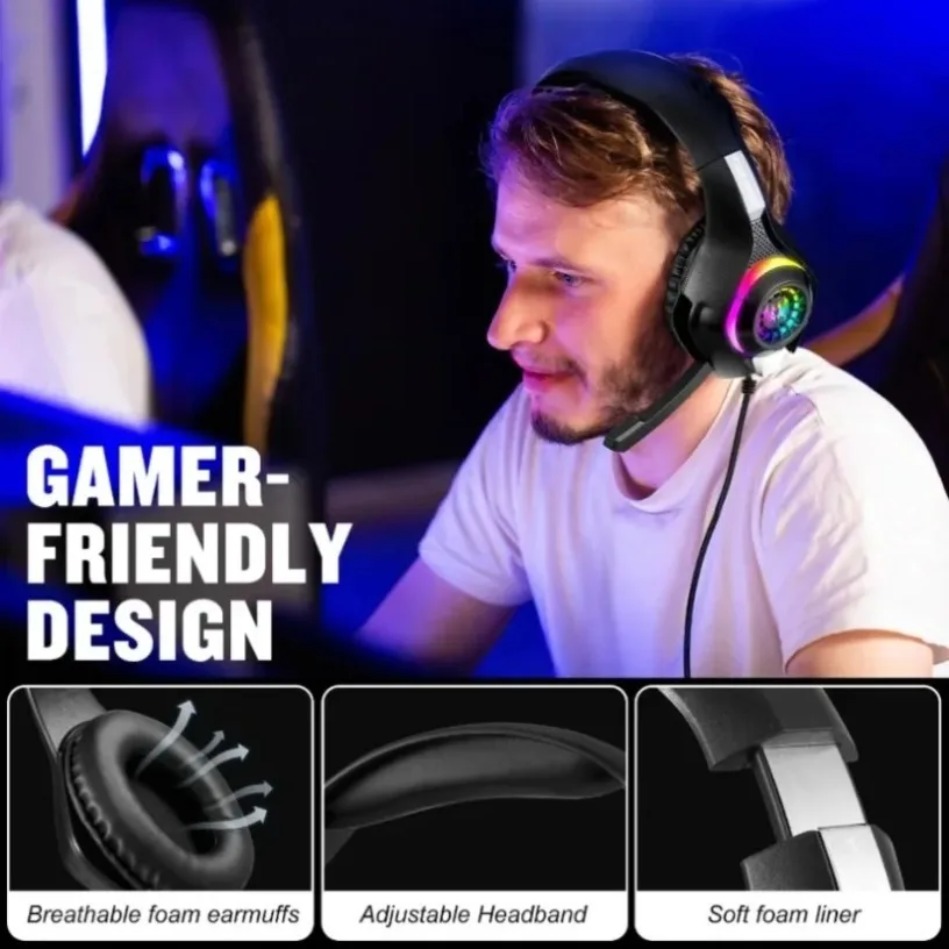 PC Gaming Headset with Mic RGB - Gaming Console Headset recension och pris