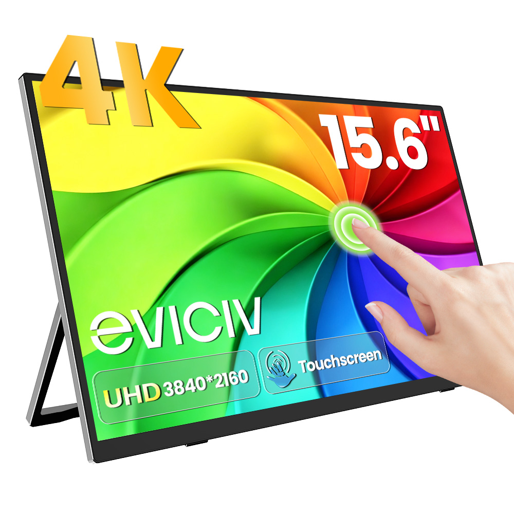 EVICIV 4K Portable Monitor 10- - Gaming Console Type recension och pris