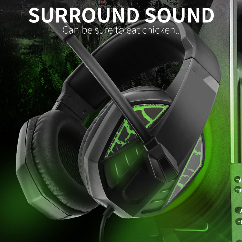Stand 3.5mm PC Computer 7100 H - Gaming Console Headset recension och pris