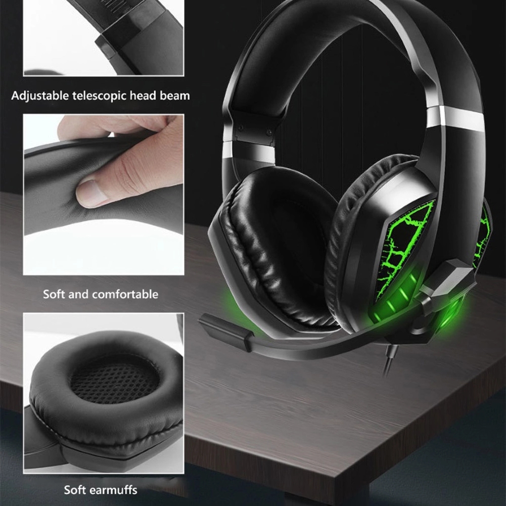 Stand 3.5mm PC Computer 7100 H - Gaming Console Headset recension och pris