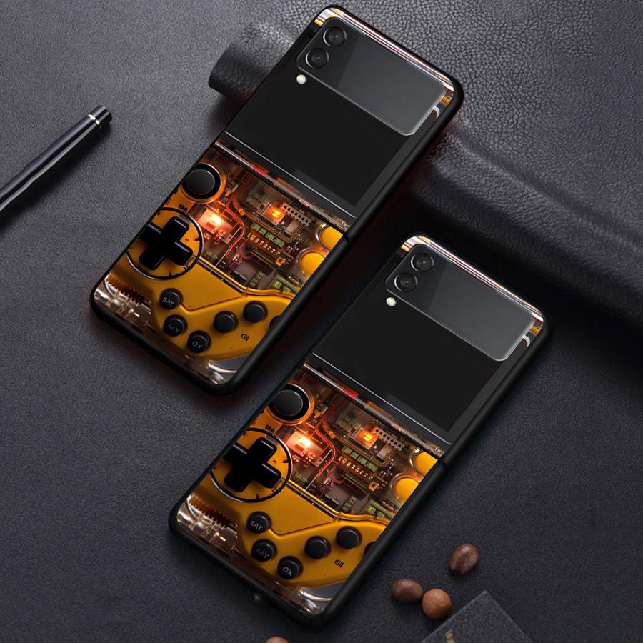 Case for Samsung Galaxy Z Flip - Gaming Console Logo recension och pris
